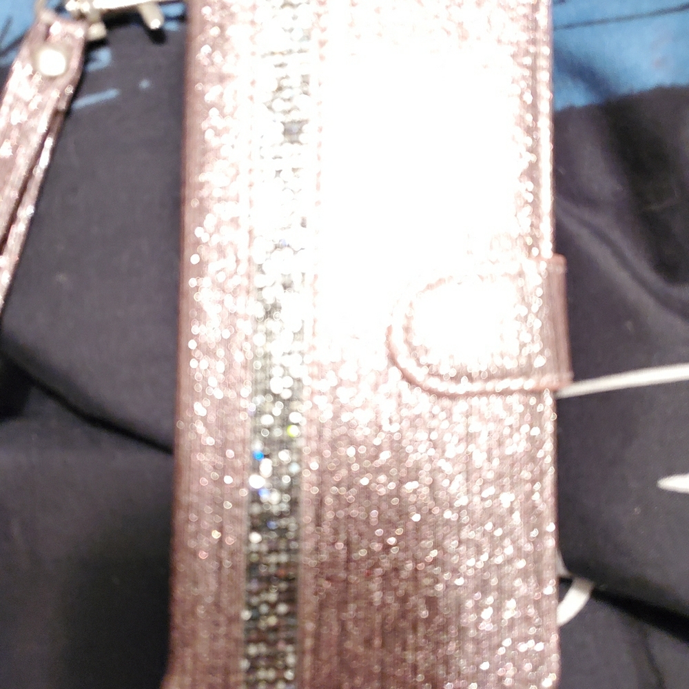 Samsung galaxy s10 glitter cover/wallet